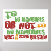 To Do Manicures Print