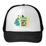To Do Note - Fight Like a Girl Gynecologic Cancer hats