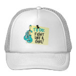 To Do Note - Fight Like a Girl Gynecologic Cancer hats