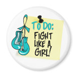 To Do Note - Fight Like a Girl - PCOS magnets