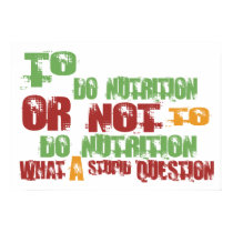 To Do Nutrition posters