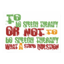 To Do Speech Therapy posters