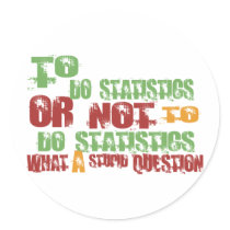 To Do Statistics stickers