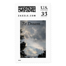 "To Dream" Custom Postage Stamp