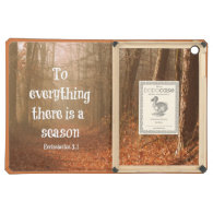 To everything there is a season Bible Verse Case For iPad Air