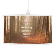 To everything there is a season Bible Verse Lamps