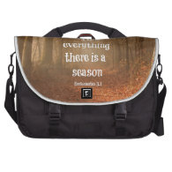 To everything there is a season Bible Verse Commuter Bags