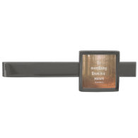 To everything there is a season Bible Verse Gunmetal Finish Tie Bar