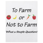 To Farm or not to farm Version 2 Full Color Flyer
