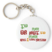 To Fence Keychains