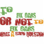 To Fix Cars Photo Sculpture