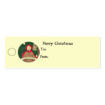 To-From Vintage Caroler Gift Tag