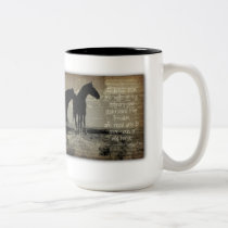 To Gaze Upon a Wild Horse Mug mugs