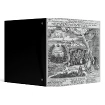 To God, in Memory of his Double Deliverance 3 Ring Binder