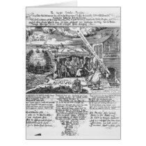 To God, in Memory of his Double Deliverance Card