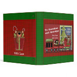 "To Grandma and Grandpa Christmas Photo Album" Binders