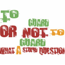 To Guard photo sculptures