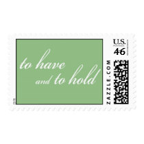 "To Have and To Hold" stamp stamps
