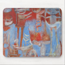 To Hell in a Hand Basket Mouse PAd mousepads