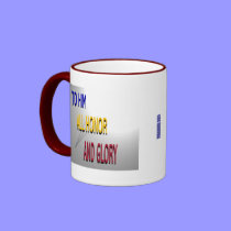 To Him All Honor and Glory Mug mugs
