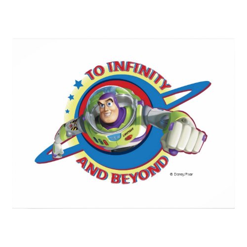 To Infinity and Beyond Logo Disney print