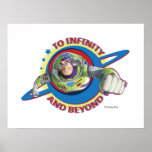 To Infinity and Beyond Logo Disney Poster