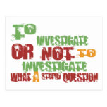 To Investigate Postcard