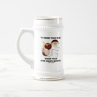 To Know Your Wine Know Your Wine Grape Berries mug