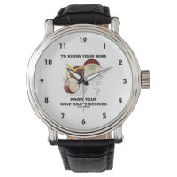 To Know Your Wine Know Your Wine Grape Berries Wrist Watch