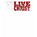 To Live is Christ Black T-shirt (Philippians 1:21) shirt