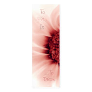 To Live Is To Dream Bookmark profilecard