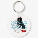 To love is like playing the piano -2 keychains
