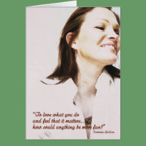 To Love What You Do... cards