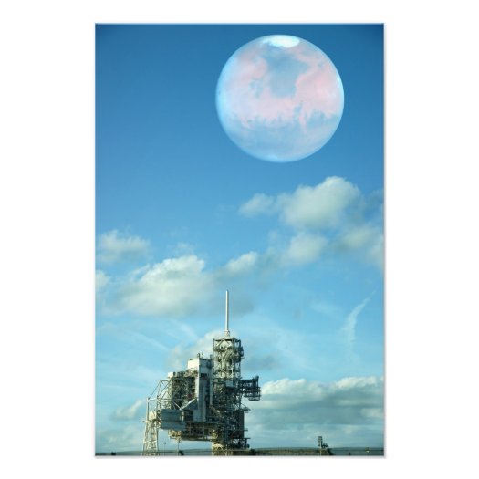 To Mars photoenlargement