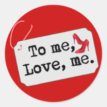 To me, Love, me (heels) stickers