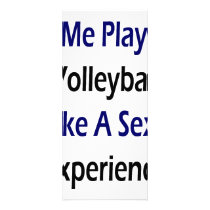To Me Playing Volleyball Is Like A Sexual Experien rack cards