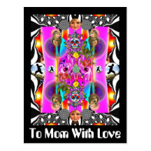 To Mom With Love Postcard