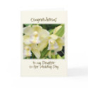 To my daughter on her wedding day cards by tietheknot To my daughter on her wedding day cards