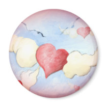 **to my friends with love** magnets