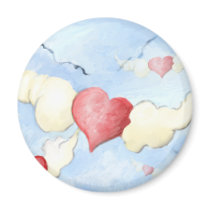 **to my friends with love** magnets