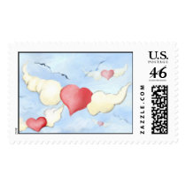 *To my friends with love* stamps