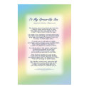 To My Grown-Up Son posters by dbarone57 To My Grown-Up Son posters
