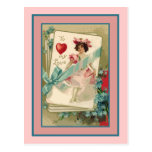 To My Love Old Fashioned Victorian Valentine Post Cards