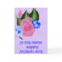 TO MY MOM   HAPPY FATHER's DAY cards