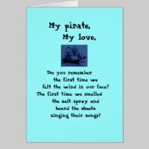 To my pirate . . . Happy Valentine's Day. cards