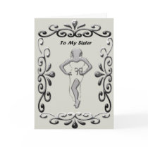 To My Sister - Greeting Card