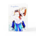 To my Sister Greeting Card