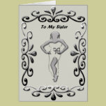 To My Sister - Greeting Card cards