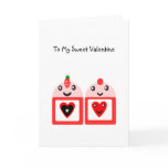 To My Sweet Valentine Greeting Cards