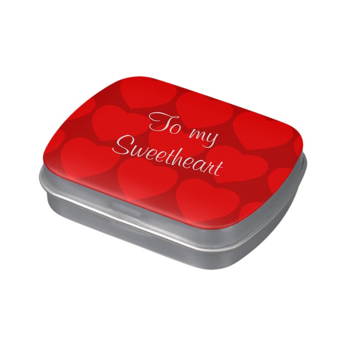 To my Sweetheart CC0377 Valentine Candy Tin